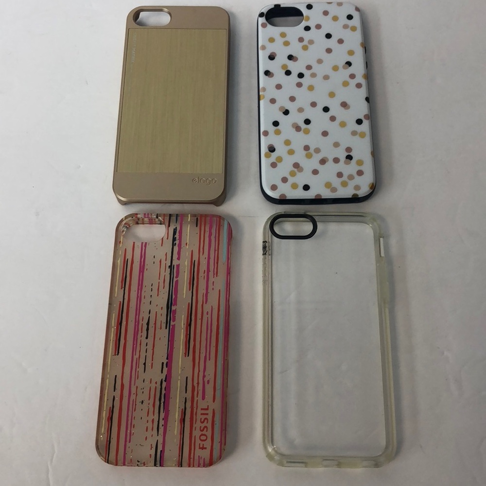 iPhone 5 cases lot of 4 beautiful great condition